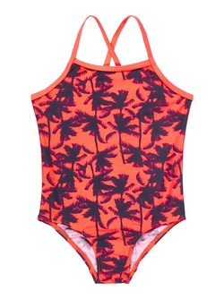NKFZUMMERS SWIMSUIT Fiery Coral - Name It