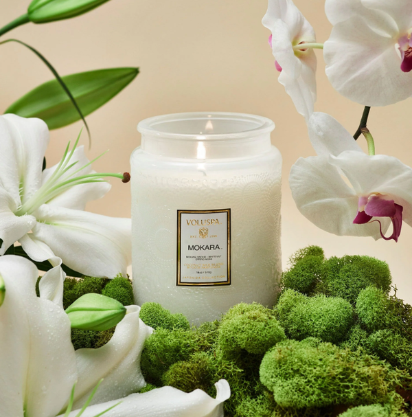 Duftlys - Mokara 510g, 100t