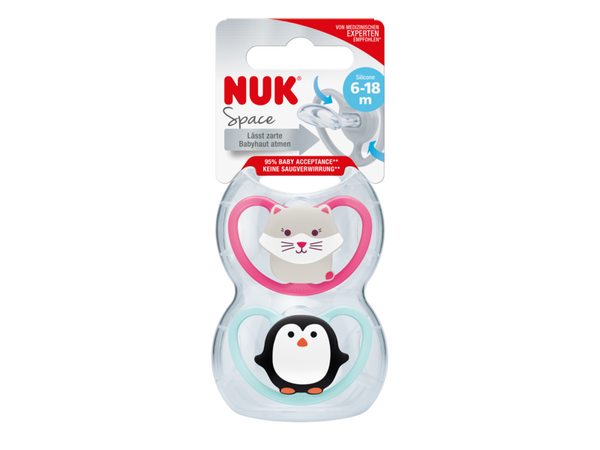 NUK Pacifier Space Smokk 18-36m