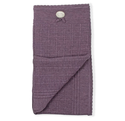 Lillelam pledd classic. Plomme PLOMME - Lillelam