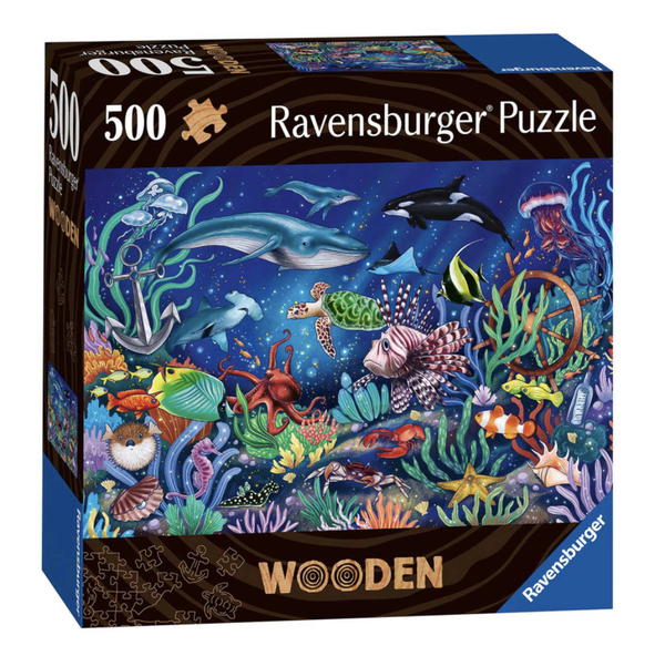 Ravensburger puslespill 500 Trepuslespill Under havet 