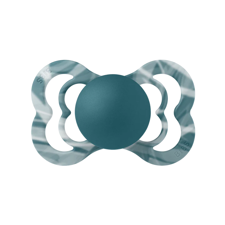 BIBS Supreme 2pk tie dye forest lake white/silicone - str 1