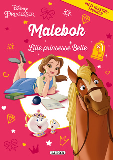 MALEBOK WD LILLE PRINSESSE BELLE