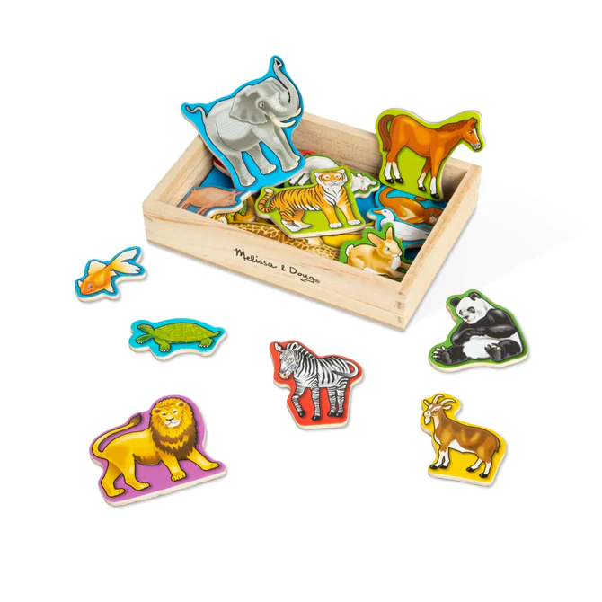 Tre Animal Magneter dyr - Melissa & Doug