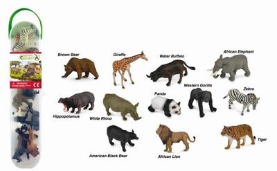 Collecta BOKS VILLE DYR 12 STK Ville dyr - Leiker