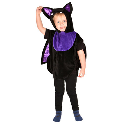 Mini Cape Bat Deluxe str. 86-110 str 86 - 110 - Halloween