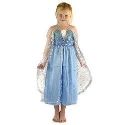 Frozen prinsesse kjole 4-5 år 4-5år - Karneval