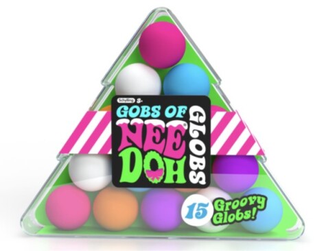 STRESSBALLER - NEEDOH BALLER (mangler 1 ball)