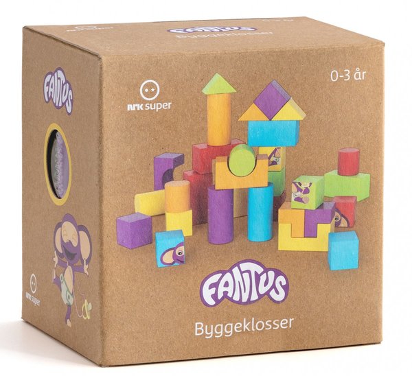 FANTUS BYGGEKLOSSER I TRE 30 DELER