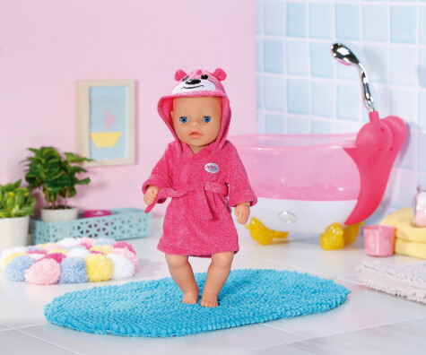 DUKKETILBEHØR - BB BADEKÅPE 36 CM