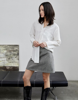 LR Agnete skirt Grey - La Rouge