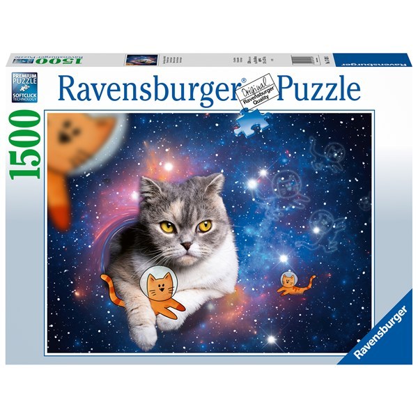 Ravensburger puslespill 15000 Katter i verdensrommet