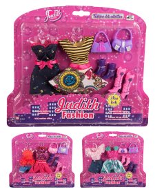 JUDITH DRESS+TILBEHØR ASS