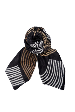 BC scarf   black - Black Colour