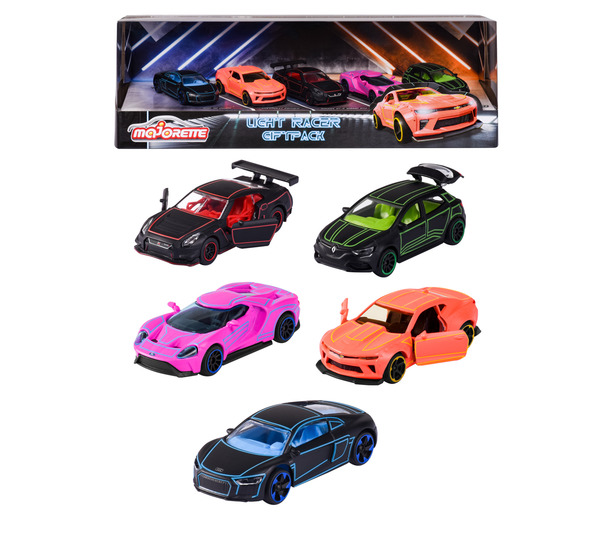 Majorette Light Racer 5 Pieces Giftpack