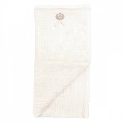 Lillelam  Classic ullpledd Hvit - Lillelam