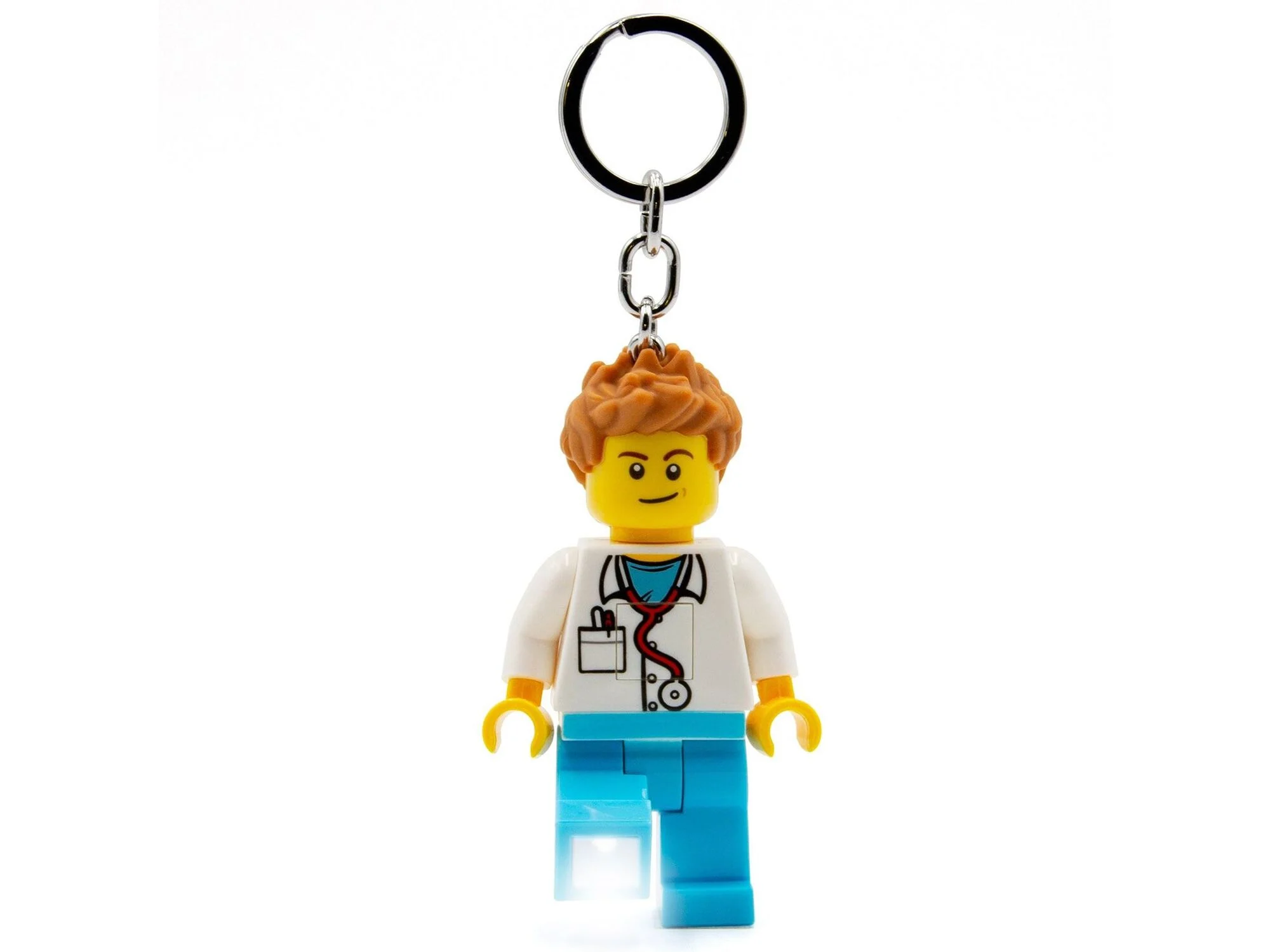 LEGO Doktor nøkkelring m/led lys