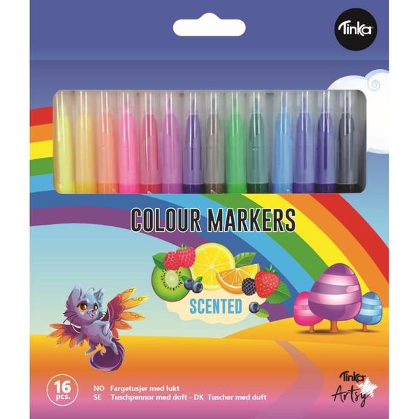 TUSJ TYNNE M/LUKT 16 STK TINKA ARTSY