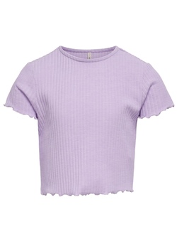Nella T-shirt O-Neck Top PASTEL LILAC - Kids Only 