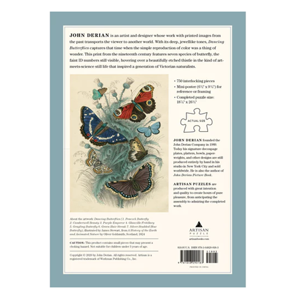 Artisan puslespill 750 Dancing Butterflies