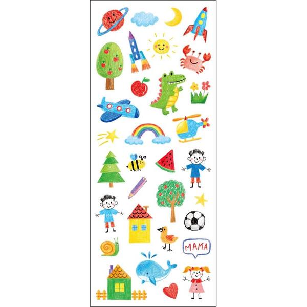 STICKERS DINO,FLY,RAKETT OSV.. TINKA