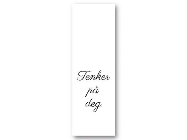Tenker på deg | 5x15 cm