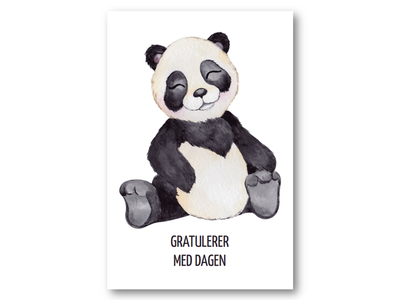 Gratulerer med dagen | 10x15 cm ikke relevant - Papirkort.no