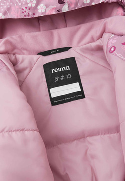 REIMA PUHURI VINTERDRESS Grey pink - Reima