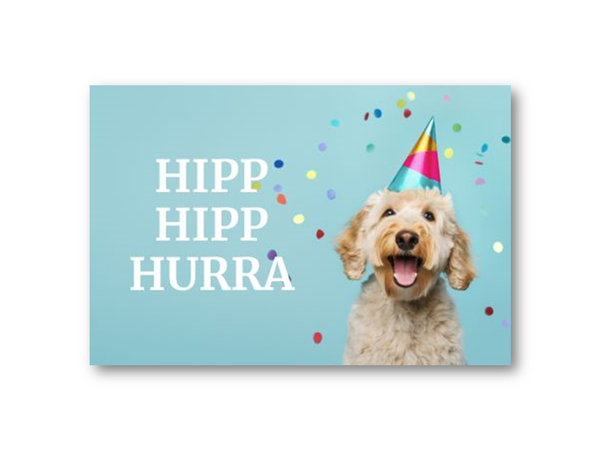 Partyhund | 10x15 cm