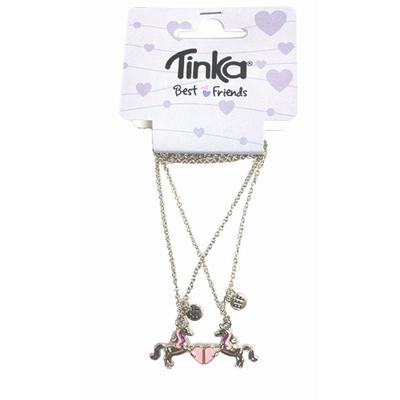 KJEDE 2STK ENHJØRNING TINKA BEST FRIENDS 2stk smykke - Tinka
