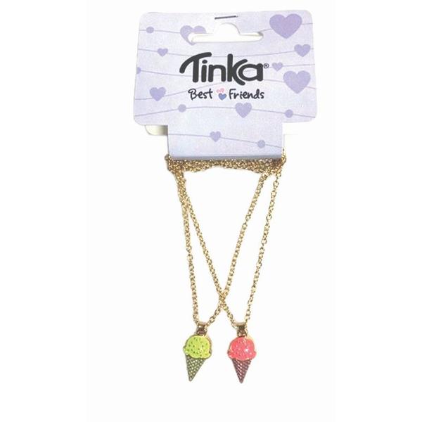 KJEDE 2STK ISKREM TINKA BEST FRIENDS