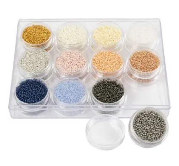 Rocaillesperler, douche farge