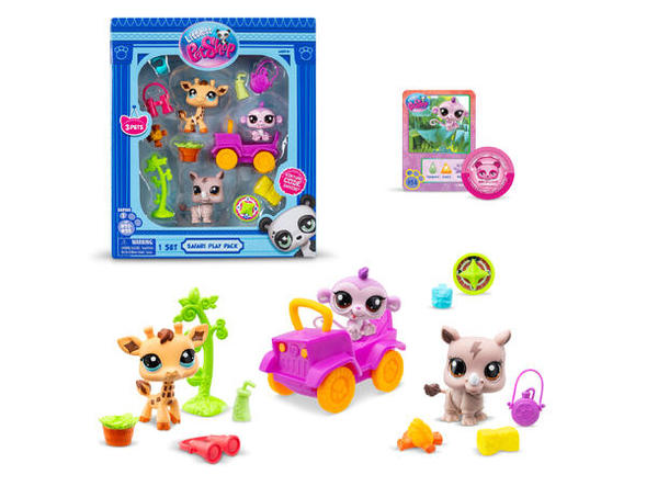 Littles Pet Shop - Safari Play pack