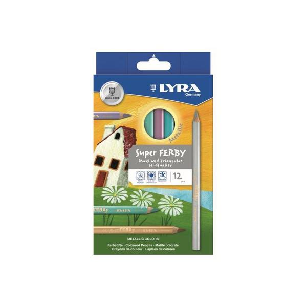 LYRA FARGEBLYANTSETT 12 STK SUPER FERBY METALLIC
