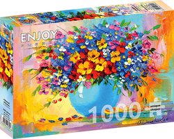 Enjoy puslespill 1000 A Bouquet of Flowers - levering i Mai 1000 biter - Enjoy puzzle