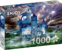 Enjoy puslespill 1000 Scary Dracula's Castle - levering i Mai 1000 biter - Enjoy puzzle