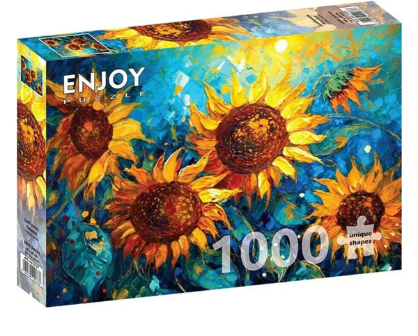 Enjoy puslespill 1000 Sunflowers Reunion