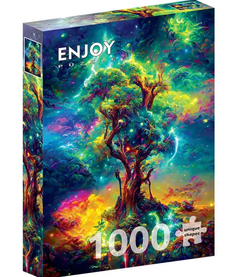 Enjoy puslespill 1000 Cosmic Tree of Life - levering i Mai 1000 biter - Enjoy puzzle