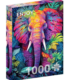 Enjoy puslespill 1000 Disguised Elephant - levering i Mai 1000 biter - Enjoy puzzle
