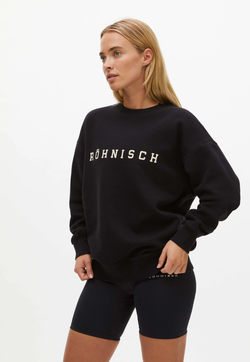 Røhnisch Iconic Sweatshirt Black - Røhnisch