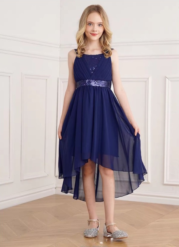 Marine Paljett Kjole