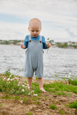 Gullkorn Tille Baby Shorts  Lys blå - Gullkorn Design