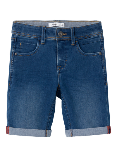 NKMSILAS SLIM DNM L SHORTS 2272-TX NOOS Medium Blue Denim - Name It