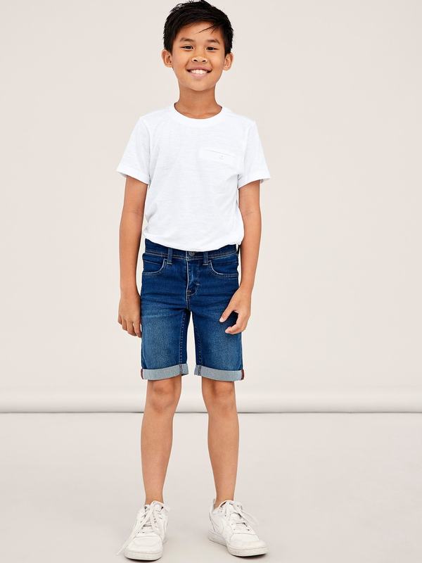 NKMSILAS SLIM DNM L SHORTS 2272-TX NOOS
