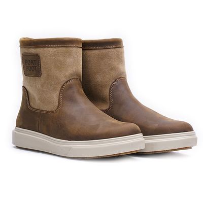 Boatboot Low cut  Brun/Canvas - BOATBOOTH