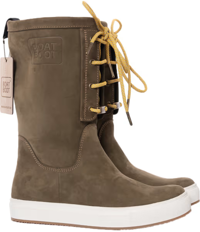 Boatboot high cut  brun - BOATBOOTH