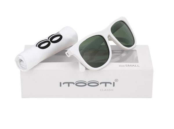 Tootiny solbriller classic hvit str.M