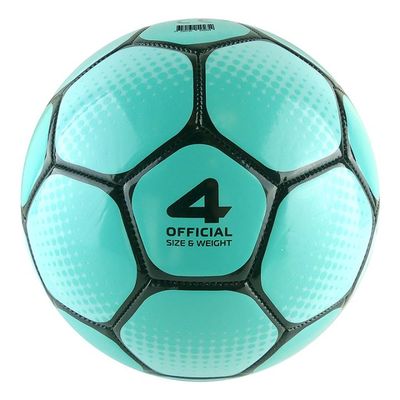 FOTBALL PLAYTECH SIZE 4 Turkis/svart (size 4) - Salg