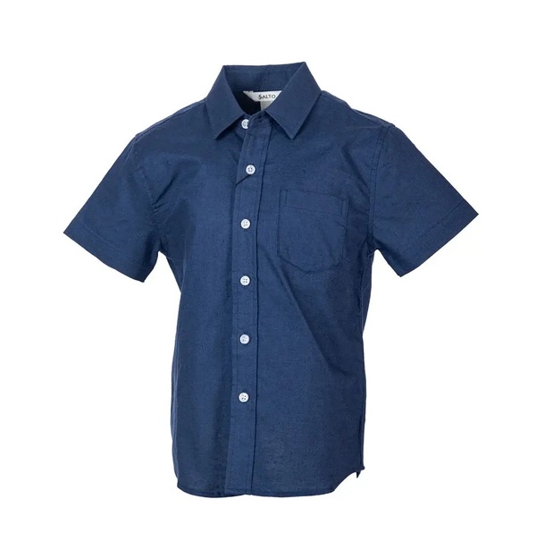 Lin skjorte kort arm