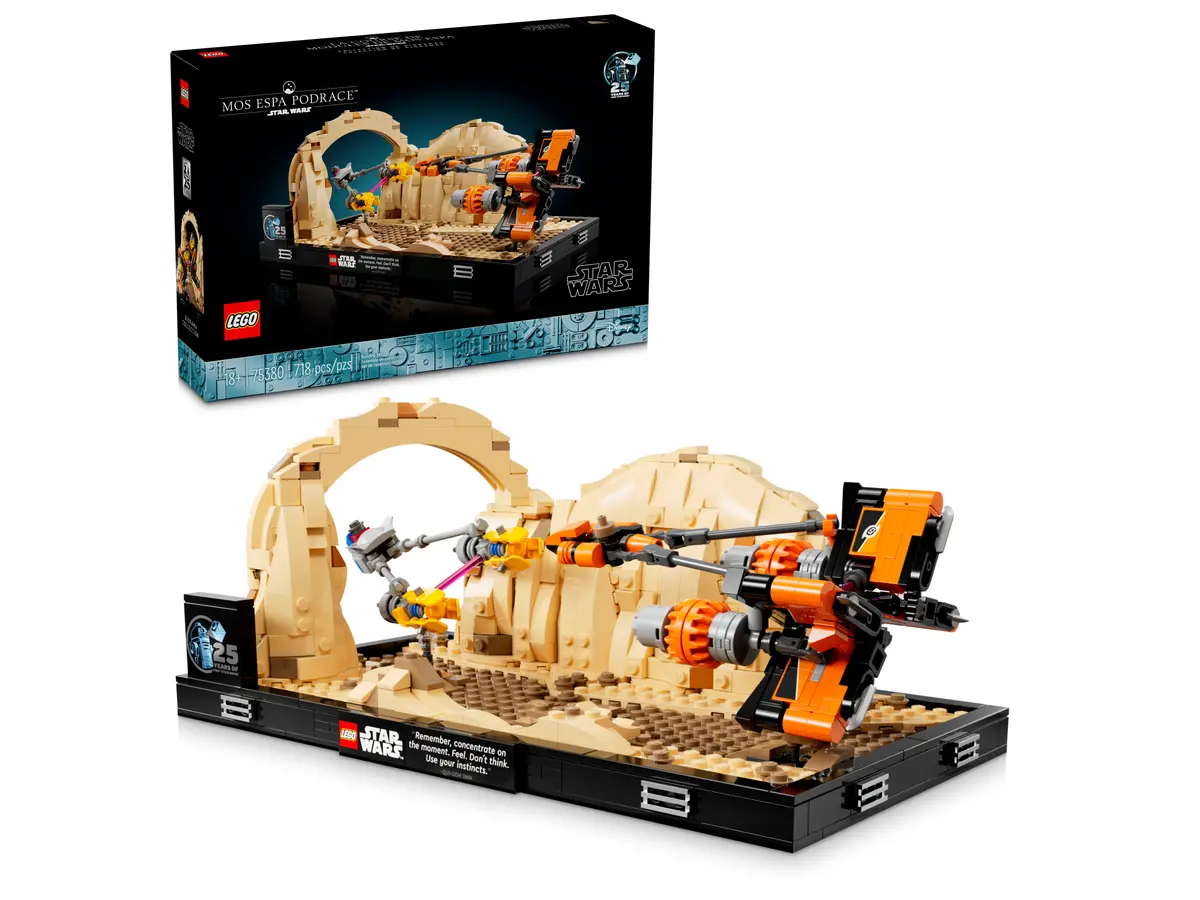 Lego 75380 Diorama med Mos Espa-podrace 75380 - Lego Star Wars